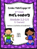 Eureka Math/Engage NY Module 2.2 - 2.4 Math Centers 2nd Gr