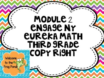 Preview of Eureka Math / Engage NY Module 2 Grade 3 Lessons 1-21