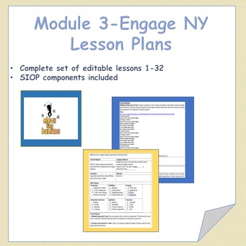 Preview of Eureka Math (Engage NY) Module 3 Lessons