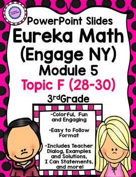 Preview of Eureka Math (Engage NY) Module 5 Topic F PowerPoint Slides