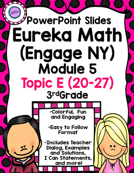 Preview of Eureka Math (Engage NY) Module 5 Topic E PowerPoint Slides