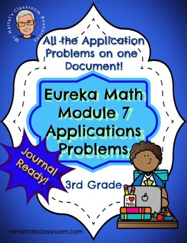 Eureka Math Engage New York Module 7 Application Problems 3rd Grade RDW