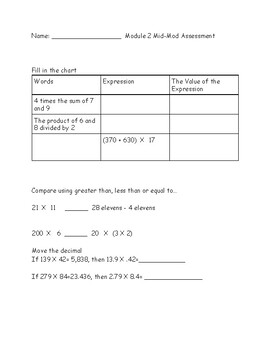 grade 5 module 2 lesson 24 homework