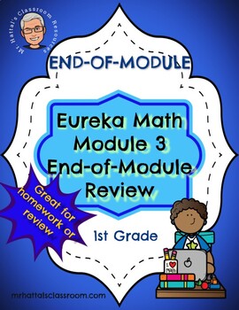 Preview of Eureka Math Engage New York Module 3 End-of-Module Review/Practice 1st Grade