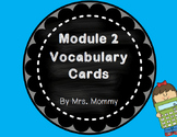 Vocabulary Cards 2nd Grade Module 2 (Compatible with Eureka Math)
