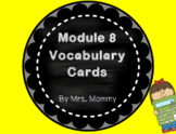 Vocabulary Cards 2nd Grade Module 8 (Compatible with Eureka Math)