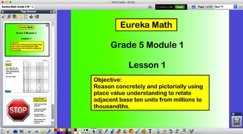 Preview of Eureka Math Grade 5 Module 1