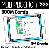 Distributive Property of Multiplication Boom Cards