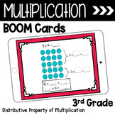 Distributive Property of Multiplication Boom Cards