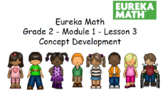 Eureka Math Grade 2 - Module 1 Lesson 3 Concept Developmen