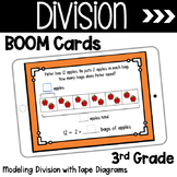 Modeling Division with Tape Diagrams Boom Cards