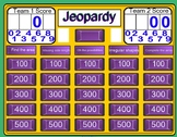 Eureka Math Grade 3 Module 4 Mid-Module Review- Jeopardy S