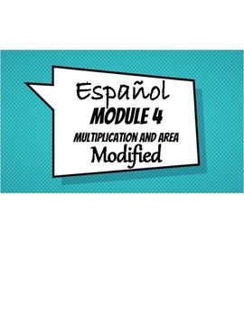 Preview of Eureka Math - Grade 3 - Modules 4 EMA Review Bilingual with Modifications