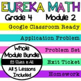 4th Grade Eureka Math Module 2 Google Slide Digital Lessons