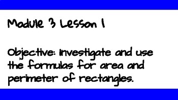 Preview of Eureka Math Grade 4 Module 3 Topic A and B Focus Wall Objectives