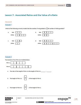 eureka math grade 6 module 1 lesson 7 homework