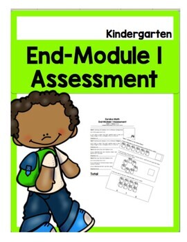 Preview of Eureka Math Kindergarten End-Module 1 Assessment
