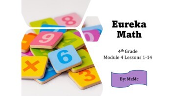Preview of Eureka Math PowerPoints: 4th Grade Module 4 Lessons 1-14