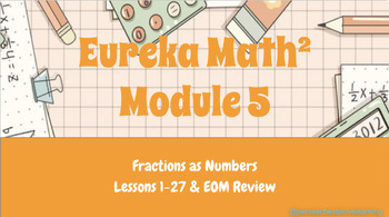 Preview of Eureka Math Squared 3rd Grade Module 5 Teachable Lesson Slides Eureka Math 2