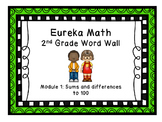Eureka Math EngageNY Word Wall: Module 1