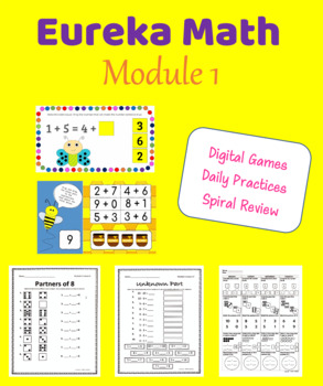 Preview of Eureka Module 1 - 1st Grade Bundle