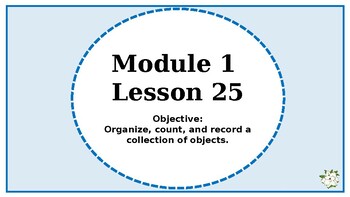 Preview of Eureka Squared 2 1st Grade Powerpoint Module 1 Lesson 25