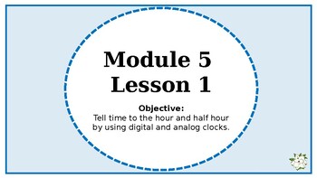 Preview of Eureka Squared 2 1st Grade Powerpoint Module 5 Lesson 1