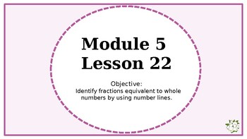 Preview of Eureka Squared 2 3rd Grade Powerpoint Module 5 Lesson 22