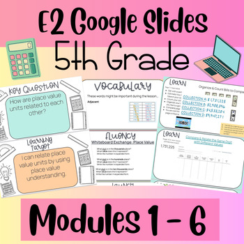 Preview of Eureka Squared 5th Grade BUNDLE