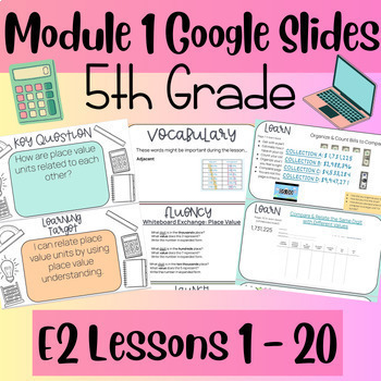 Preview of Eureka Squared 5th Grade Module 1