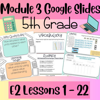 Preview of Eureka Squared 5th Grade Module 3