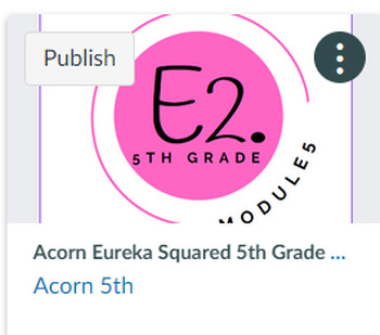 Preview of Eureka Squared 5th Grade Module 5 for Canvas