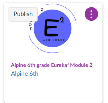 Preview of Eureka Squared 6th Grade Module 2 for Canvas