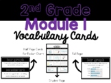 Eureka Squared Grade 2 Module 1 Vocabulary Cards
