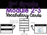 Eureka Squared Grade 2 Module 2-3 Vocabulary Cards