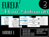 Eureka Squared Grade 3 Module 1 I Can Posters and Student 