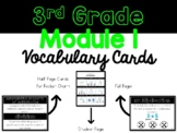 Eureka Squared Grade 3 Module 1 Vocabulary Cards
