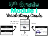 Eureka Squared Grade 4 Module 1 Vocabulary Cards