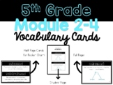 Eureka Squared Grade 5 Module 2-4 Vocabulary Cards
