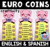 Euro coins craftivity