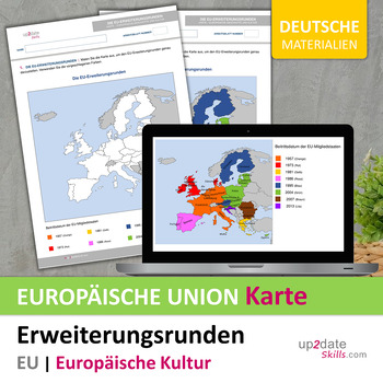 Preview of Europäische Union | Karte der Erweiterungsrunden
