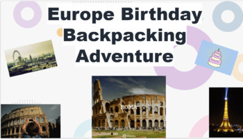 Preview of Europe Backpacking Project