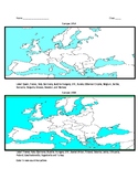 Europe Before & After WW1 Map