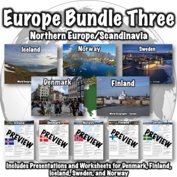 Preview of Europe Bundle Three