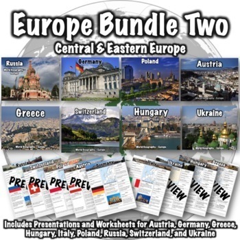 Preview of Europe Bundle Two