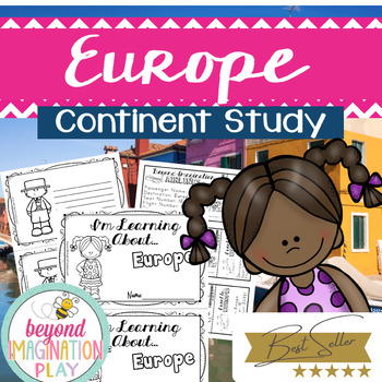 Preview of Europe Continent Study *BEST SELLER* Comprehension Activities + Play Fun