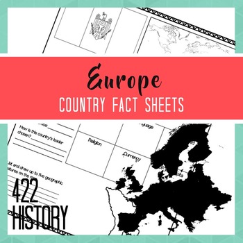 Preview of Europe Country Fact Sheets