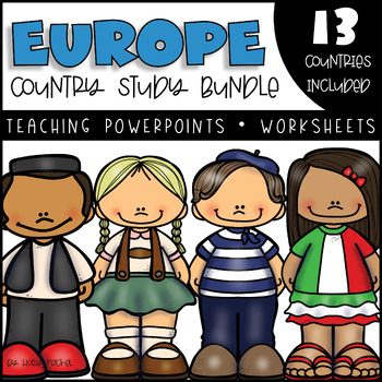 Preview of Europe Country Study Bundle