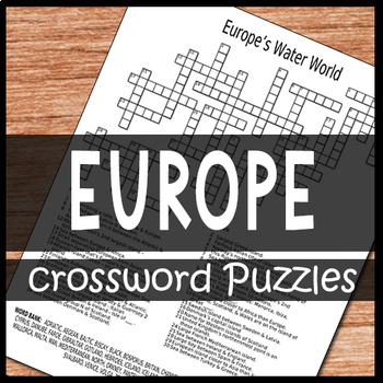 Preview of Europe Crossword Puzzles