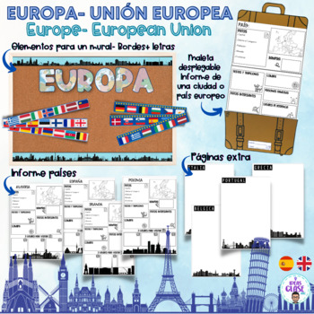 Preview of Europe geography- European Union- Unión Europea- country research report